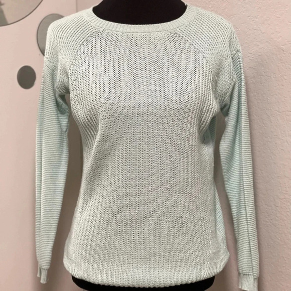 Aeropostale Mixed Stitch Raglan Sweater Size Small/Petite - Picture 2 of 6